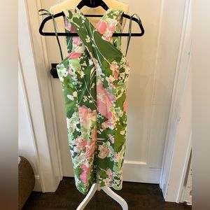 Talbot summer crisscross-crossed front cotton dress size 2P